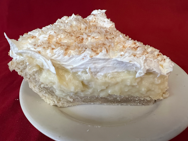 COCONUT CREAM PIE